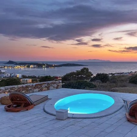 Villa Syros Grace Eco-villa With Jacuzzi & Stuning Views Posidhonía