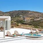 ヴィラ Syros Grace Eco-villa With Jacuzzi & Stuning Views *