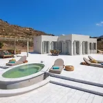 ヴィラ Syros Grace Eco-villa With Jacuzzi & Stuning Views *