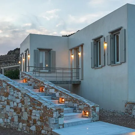 Syros Grace Eco-villa With Jacuzzi & Stuning Views ヴィラ Posidhonía