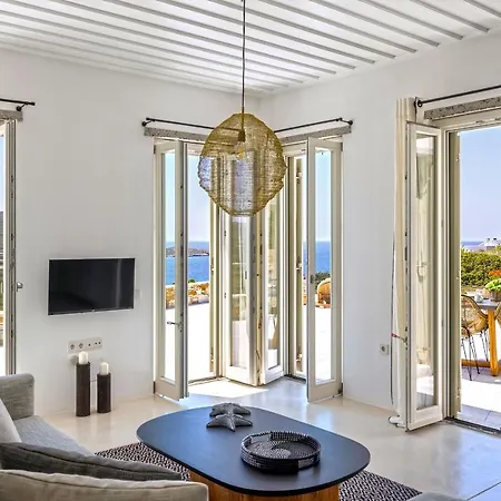Syros Grace Eco-villa With Jacuzzi & Stuning Views * Posidhonia (Syros)