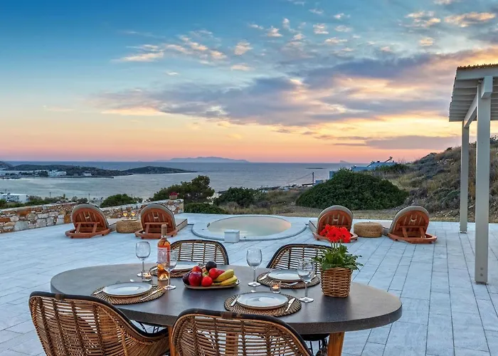 Villa Syros Grace Eco-villa With Jacuzzi & Stuning Views Posidhonía