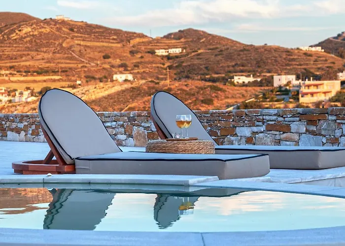 Villa Syros Grace Eco-villa With Jacuzzi & Stuning Views Posidhonía