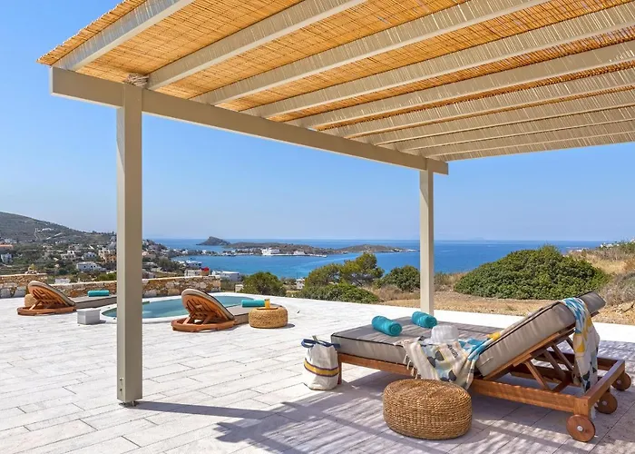 Syros Grace Eco-villa With Jacuzzi & Stuning Views Villa