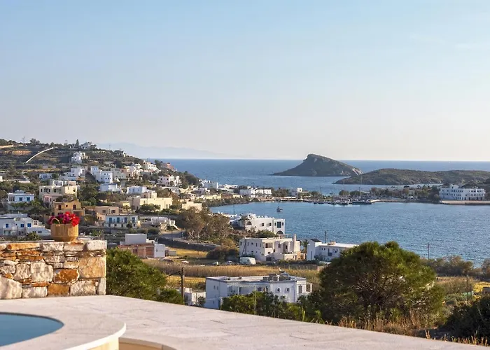 Villa Syros Grace Eco-villa With Jacuzzi & Stuning Views Posidhonía