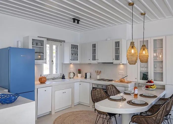 Syros Grace Eco-villa With Jacuzzi & Stuning Views