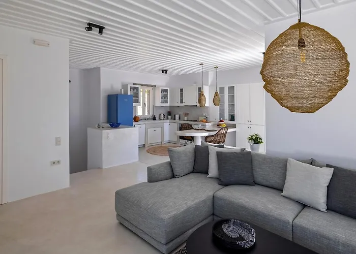 Syros Grace Eco-villa With Jacuzzi & Stuning Views *